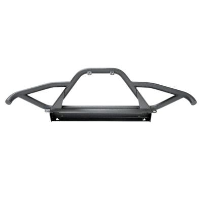 SRC Front Grille Guard Bumper with D-ring Mounts (Black) – 76721 view 2