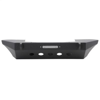SRC Classic Rock Crawler Front Bumper with Winch Plate and D-ring Mounts (Black) – 76743 view 11