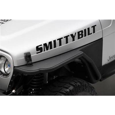 Smittybilt XRC Armor Front Tube Fenders with 3″ Flare (Black) – 76863 view 1