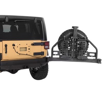 Smittybilt XRC Atlas Rear Bumper and Tire Carrier (Black) – 76896 view 2