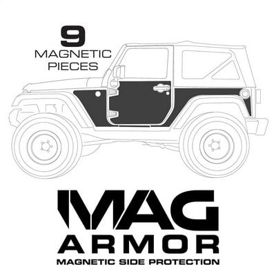 Smittybilt Mag-Armor Magnetic Trail Skins (Aluminum) – 76992 view 3