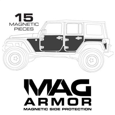 Smittybilt Mag-Armor Magnetic Trail Skins (Aluminum) – 76994 view 17