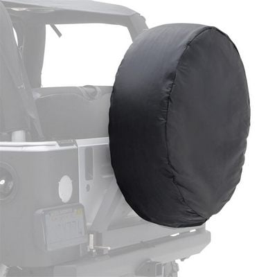 Smittybilt 27-29″ Spare Tire Cover, Black Denim – 772915 view 1