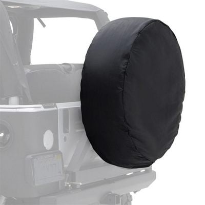 Smittybilt 30-32″ Spare Tire Cover, Black Diamond – 773235 view 1