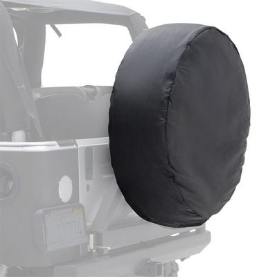 36-37″ Spare Tire Cover, Black Denim – 773615 view 1
