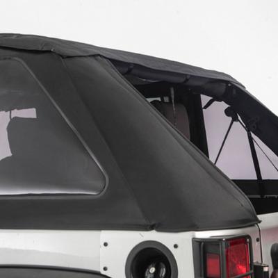 Smittybilt Bowless Combo Top Kit with Tinted Windows (Black Diamond) – 9073135K view 11