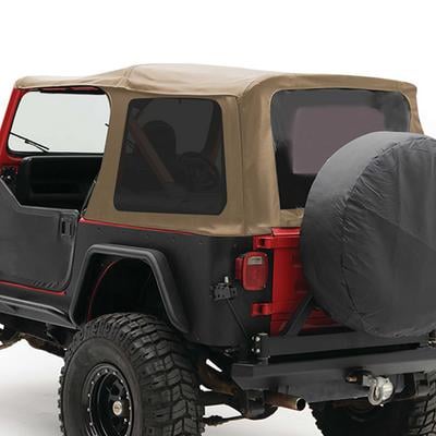 Smittybilt Replacement Soft Top with Tinted Windows (Spice) – 9870217 view 1