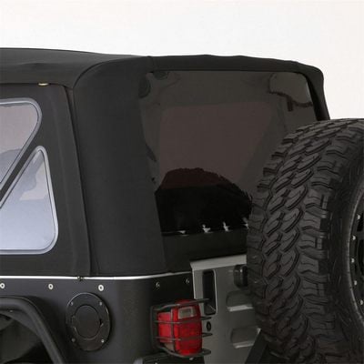 Smittybilt Premium Replacement Soft Top with Tinted Windows (ProT3k Black) – 9974235 view 4