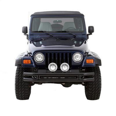 Tubular Jeep Front Bumper (Black) – JB44-FN view 4