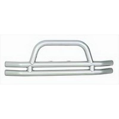 Smittybilt Front Bumper with Hoop (Stainless Steel) – JB44-FS view 2