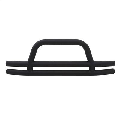 Smittybilt 3″ Front Double Tube Bumper with Hoop (Black) – JB48-FT view 5