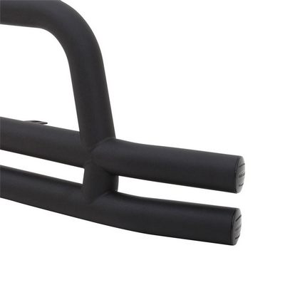Smittybilt 3″ Front Double Tube Bumper with Hoop (Black) – JB48-FT view 2