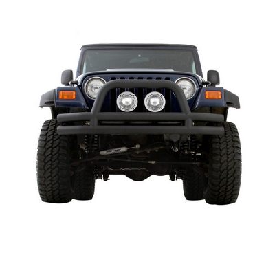 3″ Front Double Tube Bumper with Hoop (Black) – JB48-FT view 2
