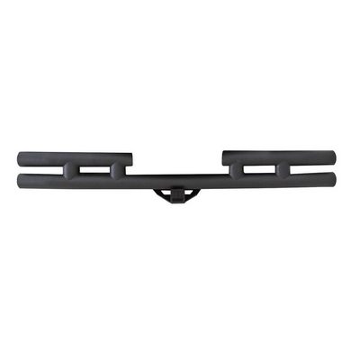 Rear Bumper with Hitch in Textured Black (Black) – JB48-RHT view 2