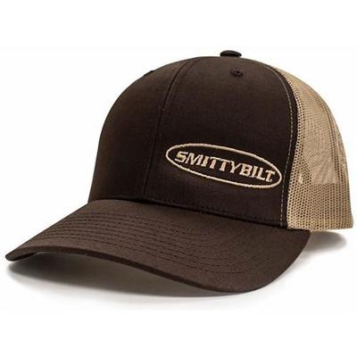 Logo Trucker Hat in Brown and Tan – MK05HT0211OS view 1
