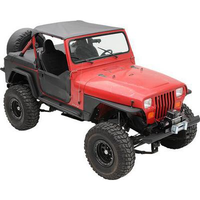 Smittybilt XRC Front Bumper Package (Black) – XRCYJ1 view 2